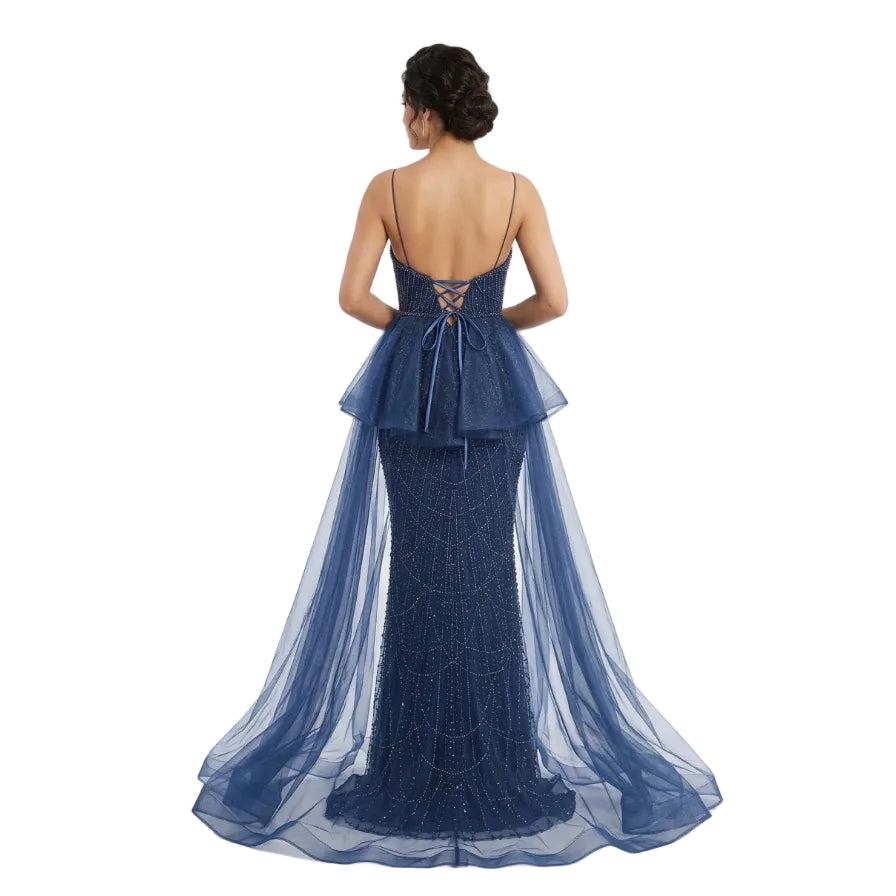 Midnight Illusion Gown
