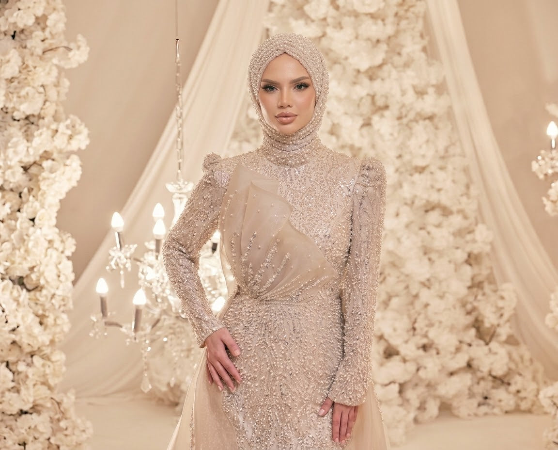 Explore elegant occasion wear and modest styles for weddings, engagements and special celebrations. Discover more designs at our boutique.